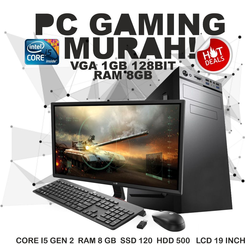 PAKET PC GAMING MURAH