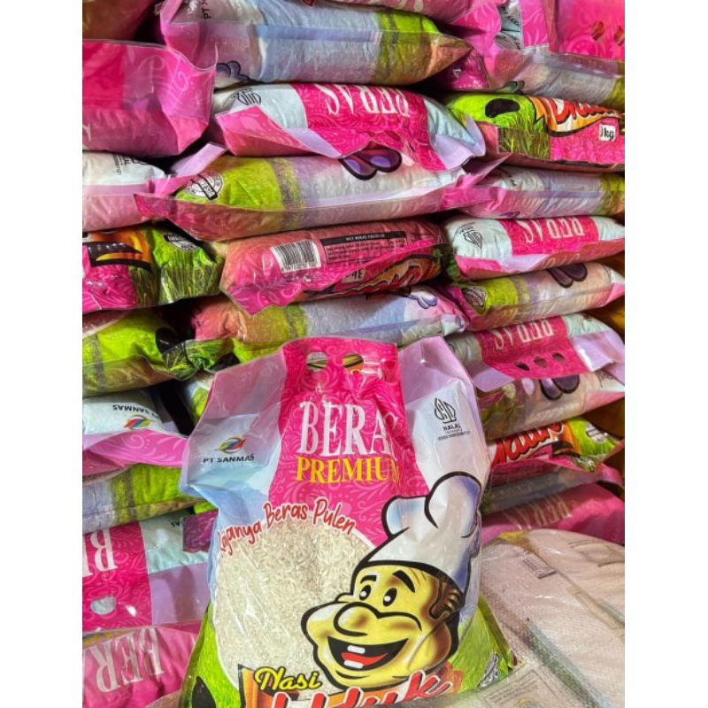 

Beras Uduk Kemasan 3 Kg/ Beras Pulen Premium