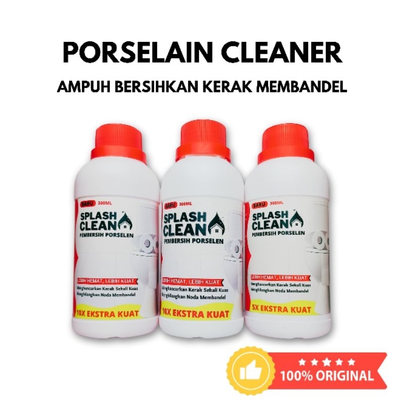 MISS CLEAN Splash Clean Pembersih Keramik Kamar Mandi / WC / Toilet Pembersih Porselen Porselain Cai
