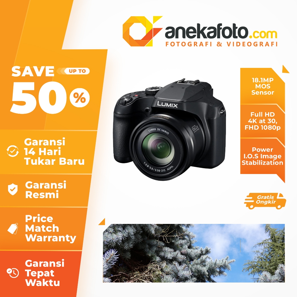 Panasonic Lumix FZ80D Digital Camera