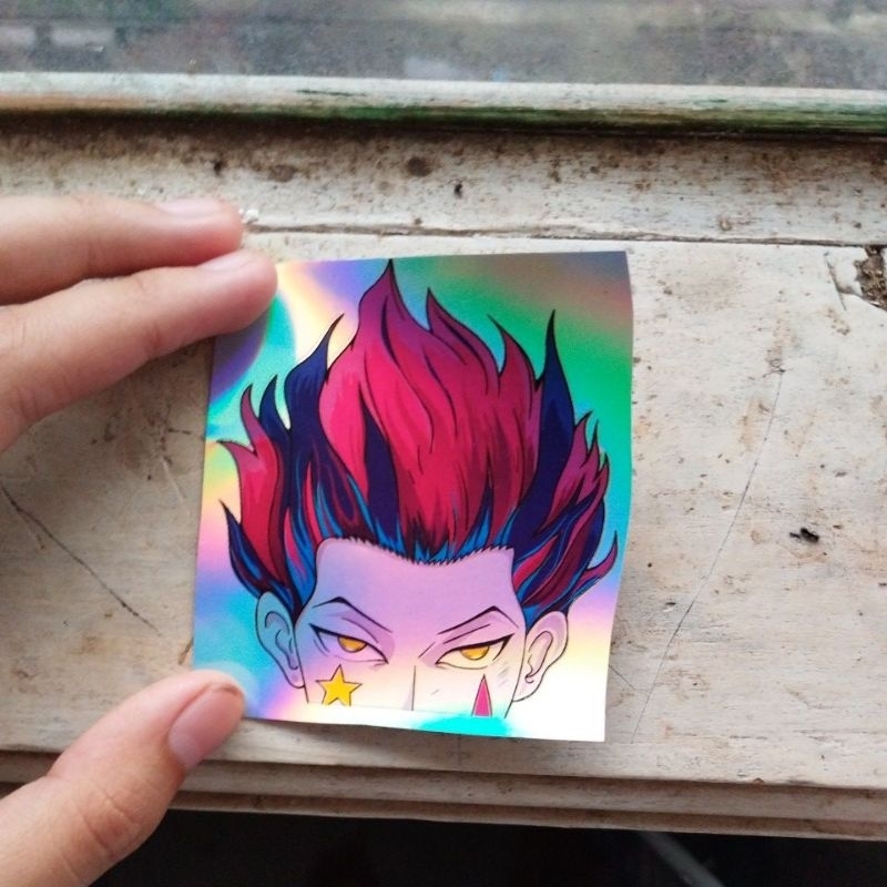 

Sticker Anime Hologram Hisoka