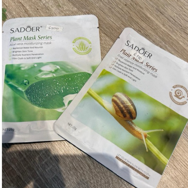 masker wajar sadoer lidah buaya & siput