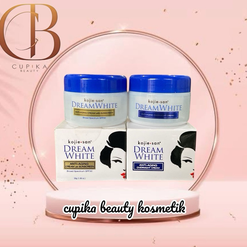 oo,bz} KOJIE SAN paket skincare day and night - cream siang dan malam anti aging