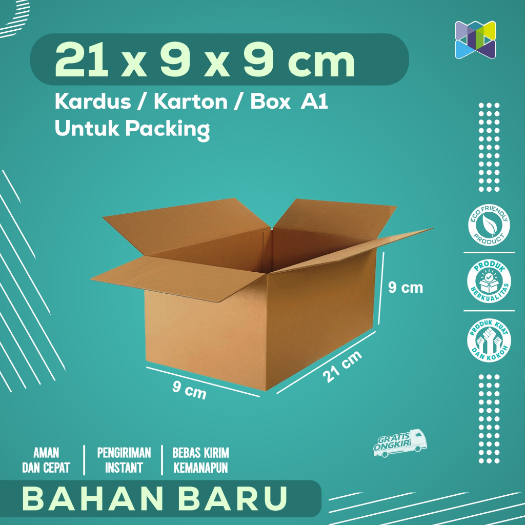 

Box Packing 21x9x9 / Kardus Packing / Karton Packing cocok untuk Aksesoris, Skincare, Pakaian, Elektronik, Barang Pecah Belah, Dokumen, Buku dengan Harga home industri langsung.