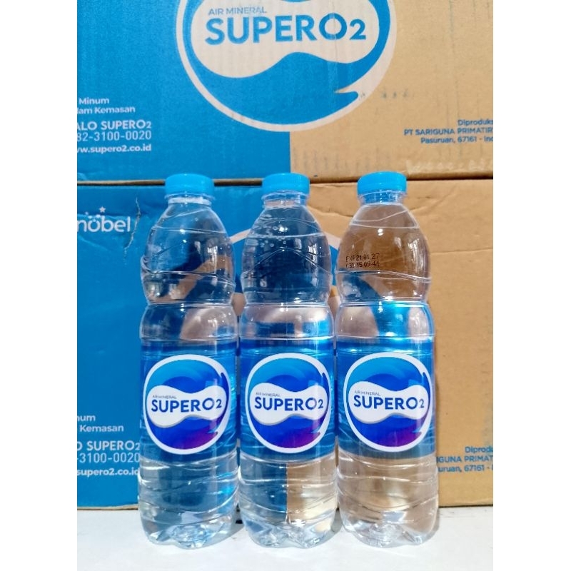 

Air Mineral Super O2 550ml X 3 botol..