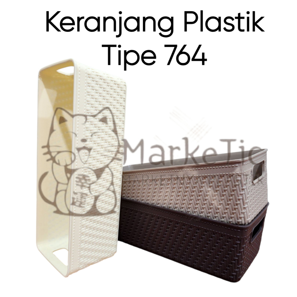 Keranjang GL-764 Plastik Premium / Keranjang Serbaguna / Keranjang Parcel / Keranjang Kecil Organize