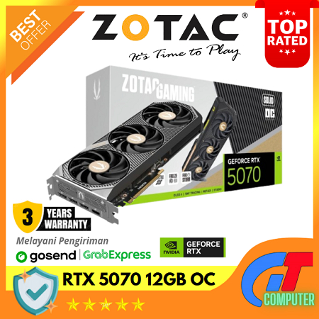 ZOTAC GAMING RTX 5070 SOLID 12GB OC GDDR7