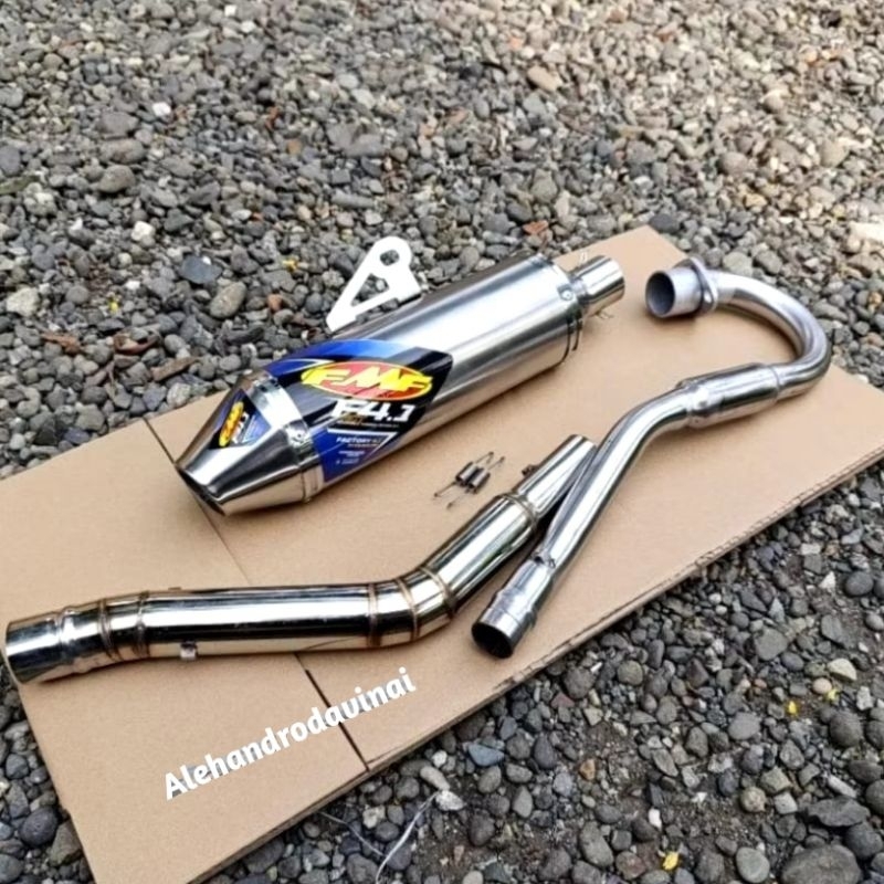 Pipe 38mm Ful set FMF F.4 Stainless Steel For Ksr110pro Dmx R 150 DTM150 DTM200 Ksr110 D-Tracker new