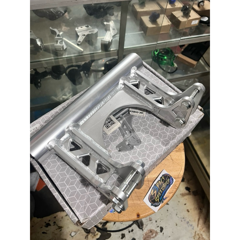 HYPERTECH MOUNTING ALMU CNC AEROX OLD/AEROX NEW NMAX NEW +5cm