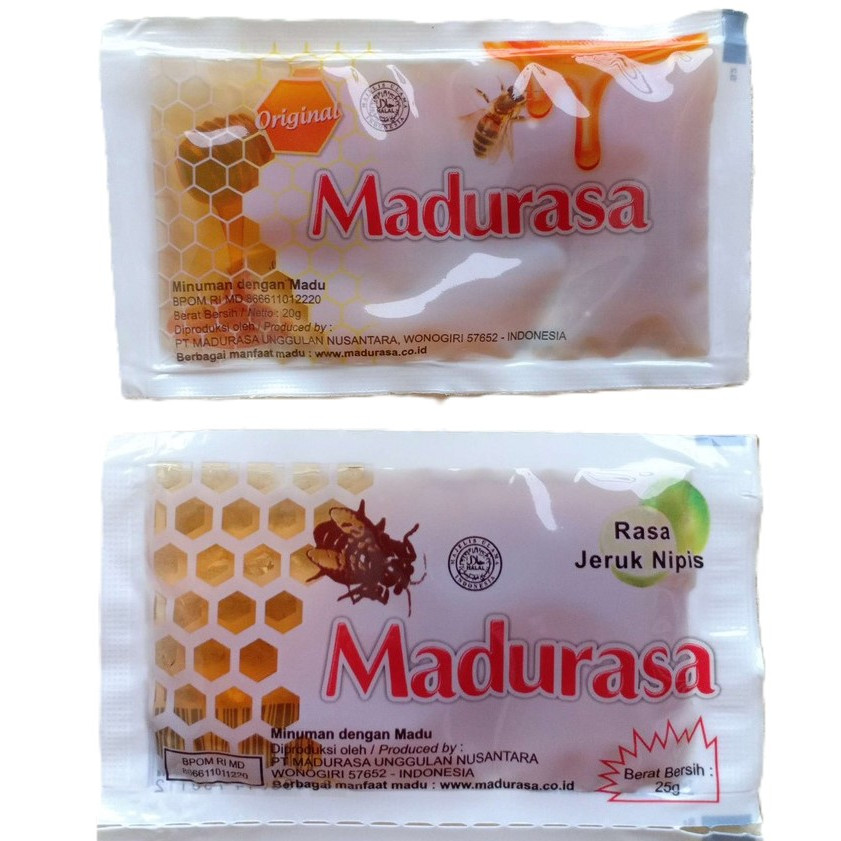 MADURASA  RASA ORIGINAL & JERUK NIPIS / SACHET