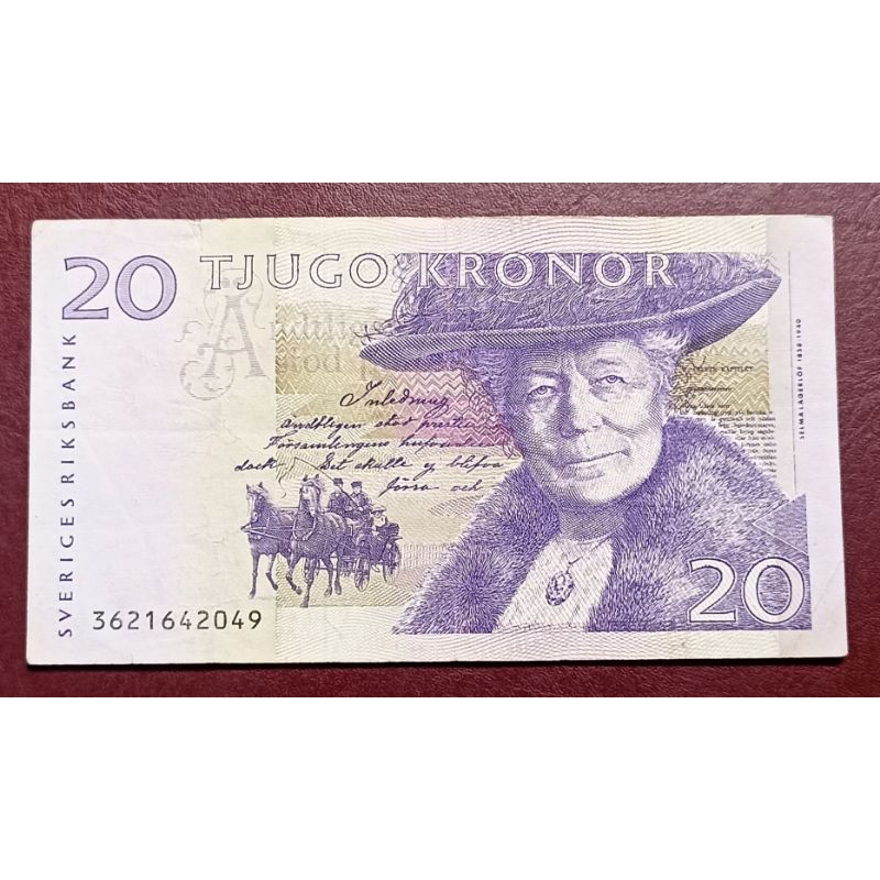 UANG SWEDIA 20 KRONOR