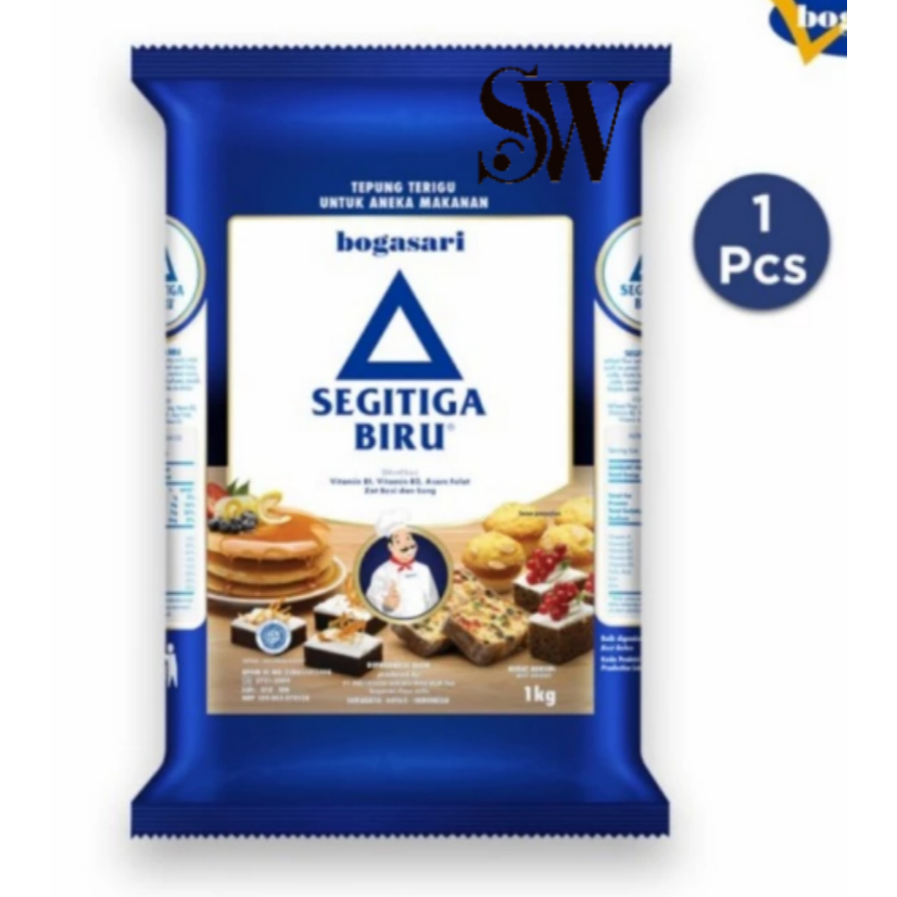 

Tepung Terigu Segitiga Biru 1 kg