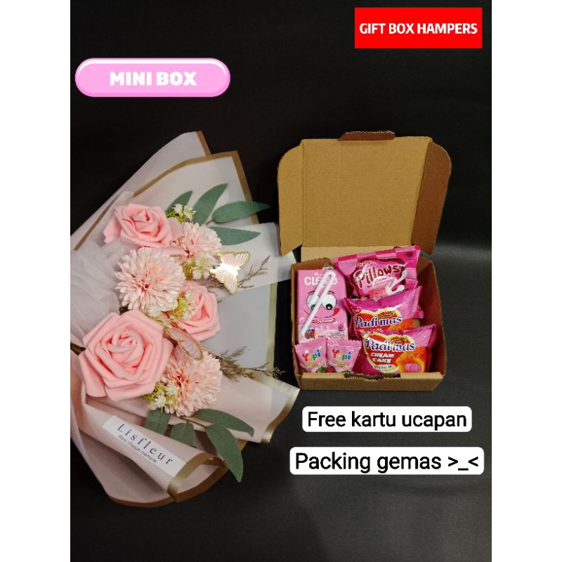 

Mini Gift Box Hampers Ulang Tahun Hadiah Wisuda Kado Ulang Tahun Gift Box Snack Kado Bisa COD