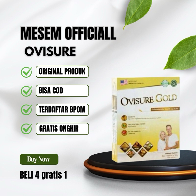 

Ovisure Gold Susu Vitamin Tulang Dan Nyeri Sendi Otot