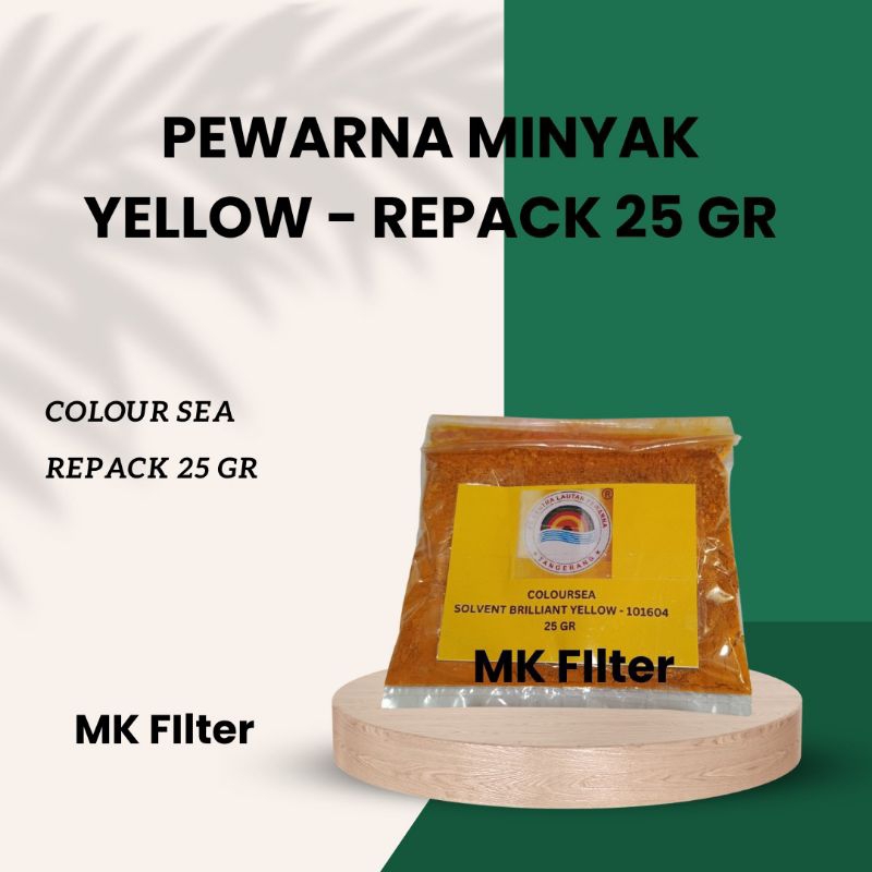 

pewarna minyak kuning/yellow/reapack 25gr