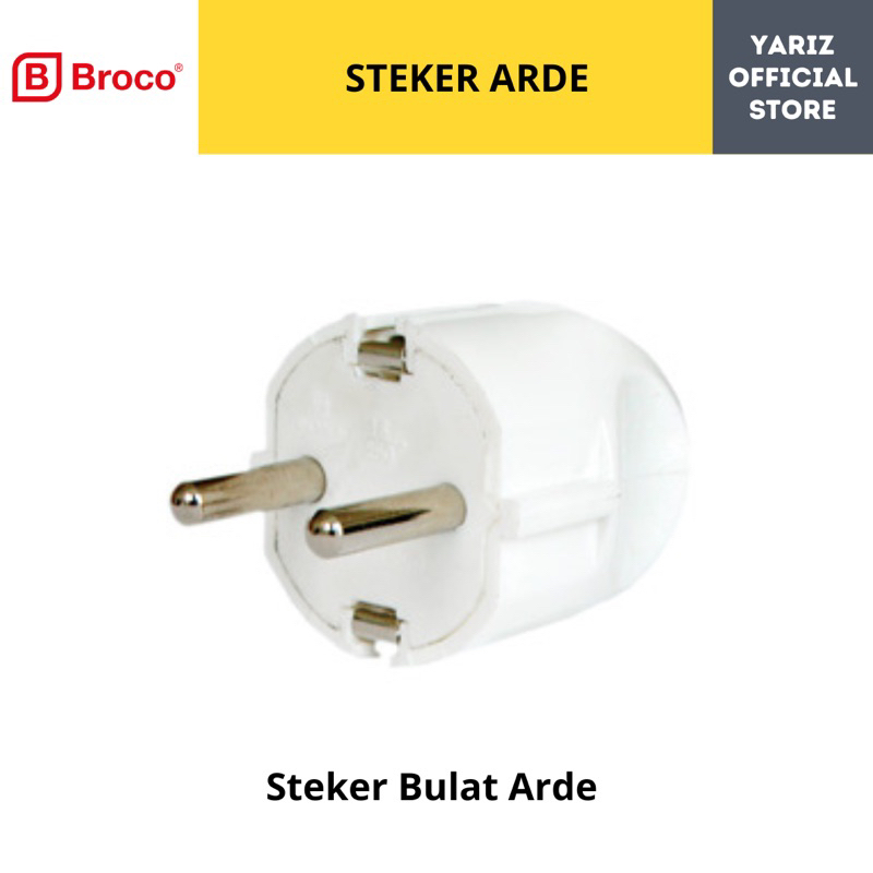 BROCO Steker Arde Bulat, Steker broco / steker arde broco