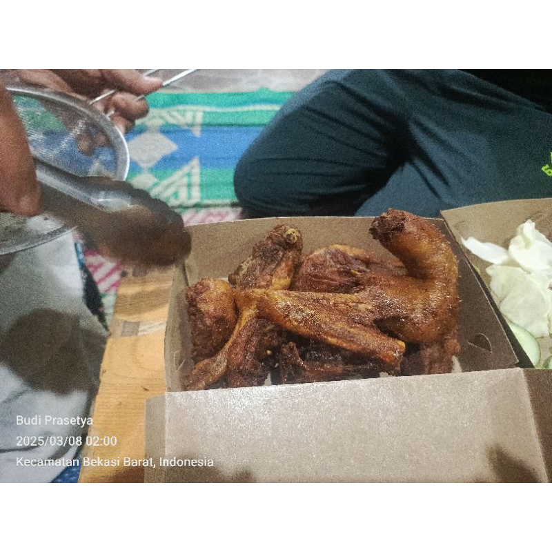 

Bebek ungkep bumbu hitam Premium potongan kemasan vakum