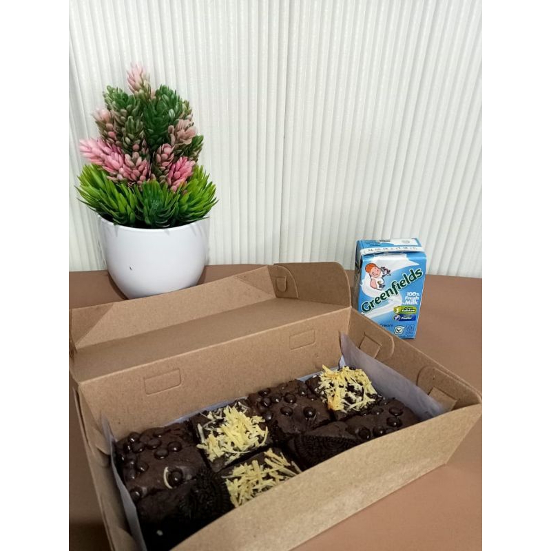 

Shiny Fudge Brownies ( M )