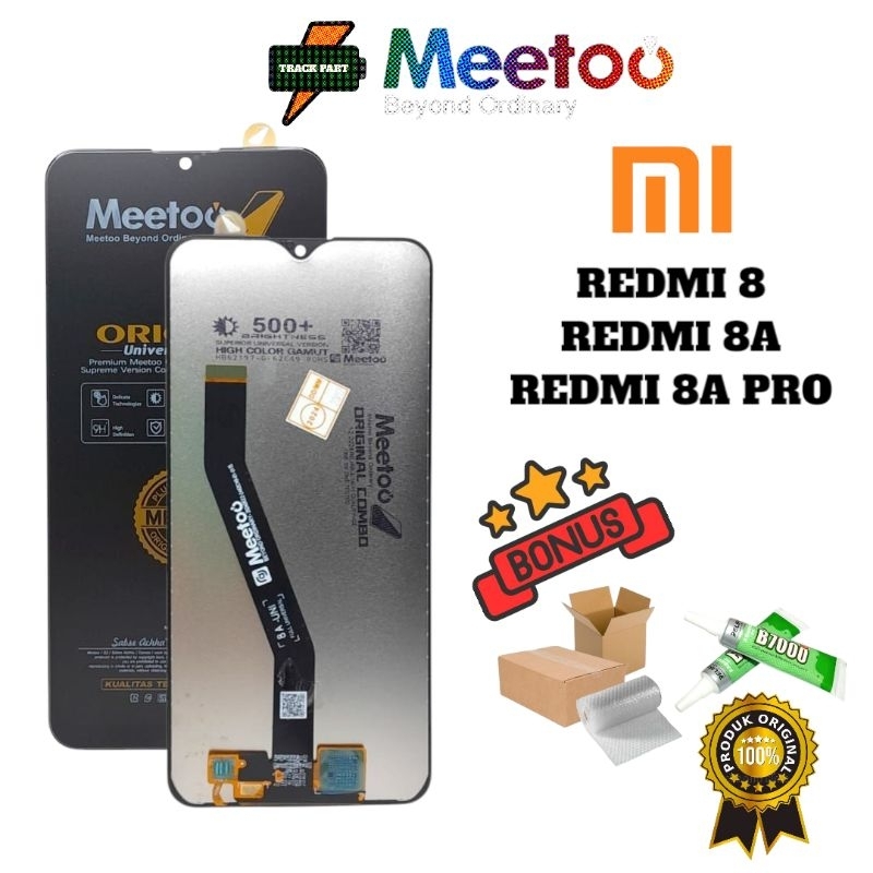 LCD TOUCHSCREEN Xiaomi Redmi 8 / 8A  / 8A Pro Lcd Original Meetoo Black OriginalLCD TOUCHSCREEN Xiao