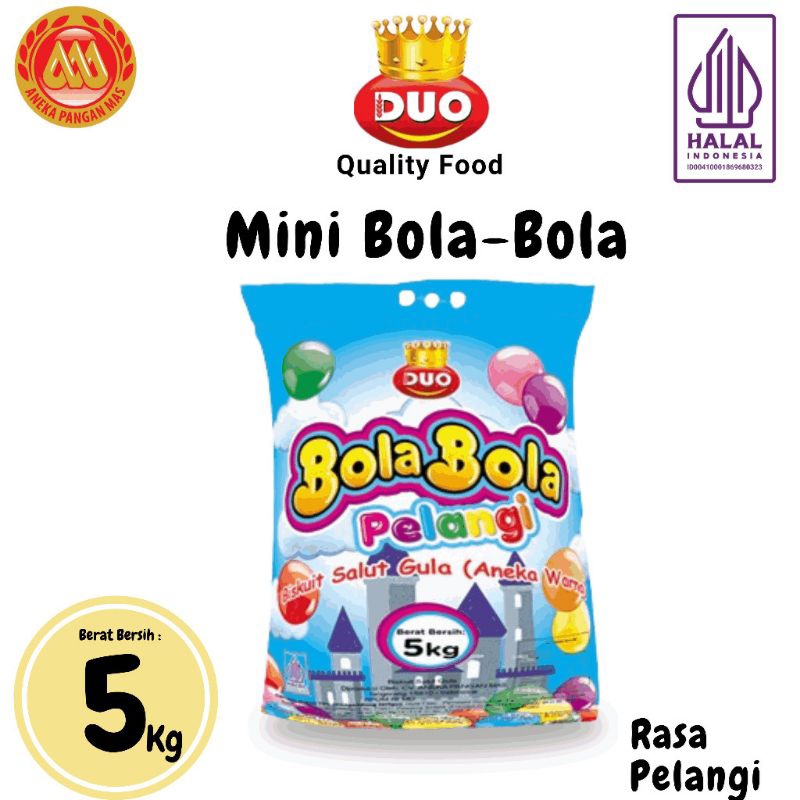 

Biskuit Bola Bola Warna 5Kg