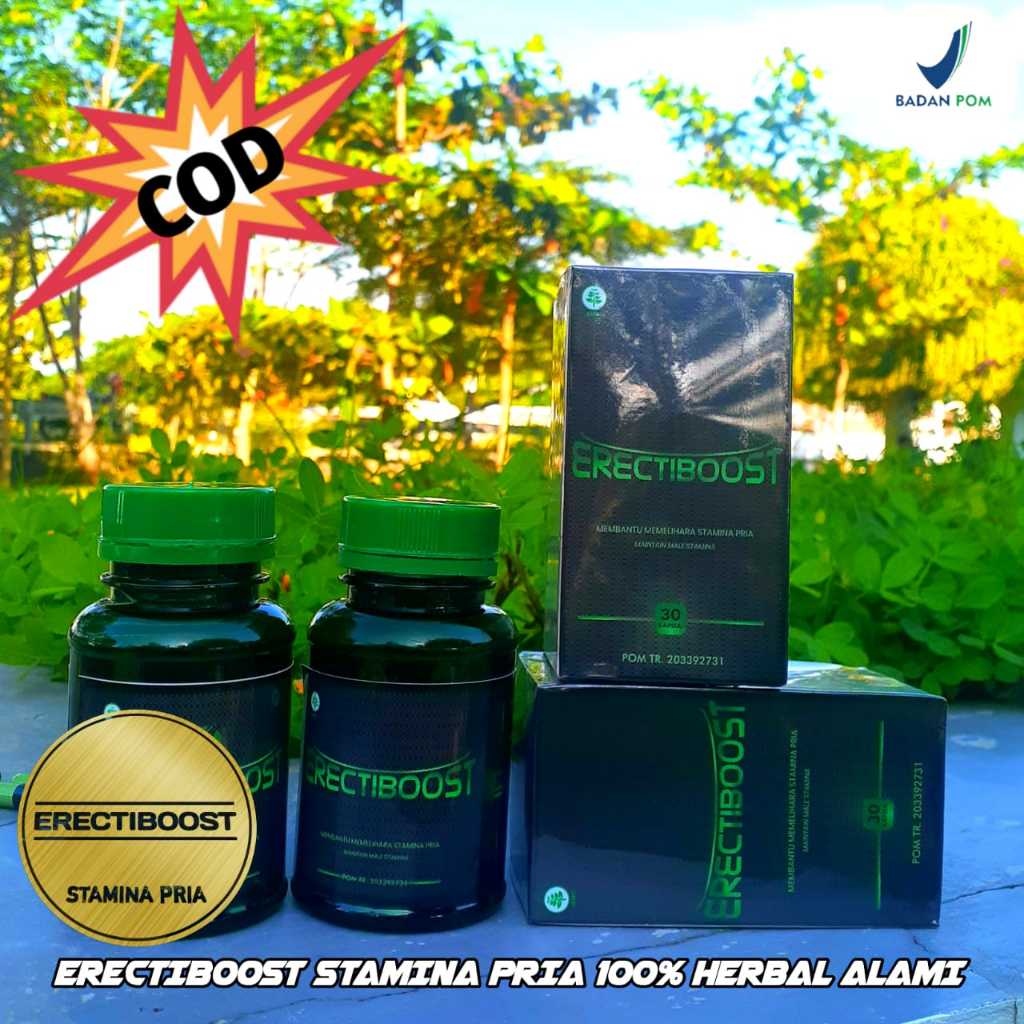 ErectiBoost Kapsul Terlaris apsul Obat Pembesar MR.P Kase Herbal Prima Erectiboost CV. Naturafit Sag