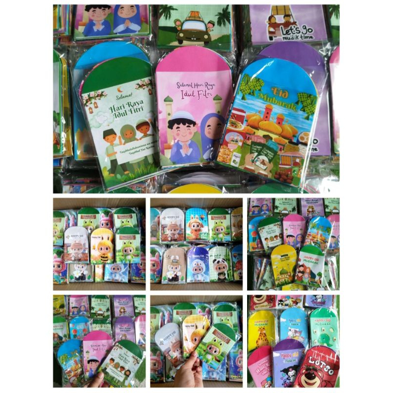 

Amplop Lebaran Idul Fitri Motif 5 Pack 50 Pcs
