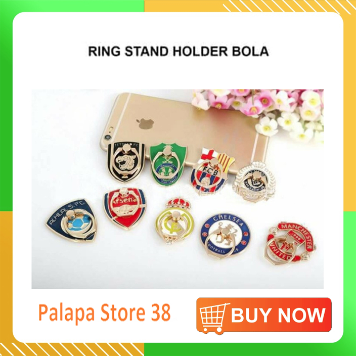 [ PLP ] iRing / Ring Holder Handphone / Cincin Hp / Club Sepak Bola -  Palapa Store