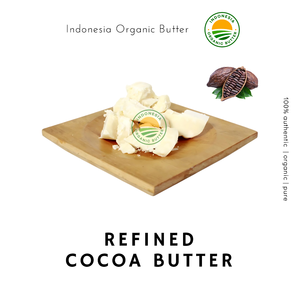 

Cocoa Butter Food Grade Refined Deodorized 100 GR