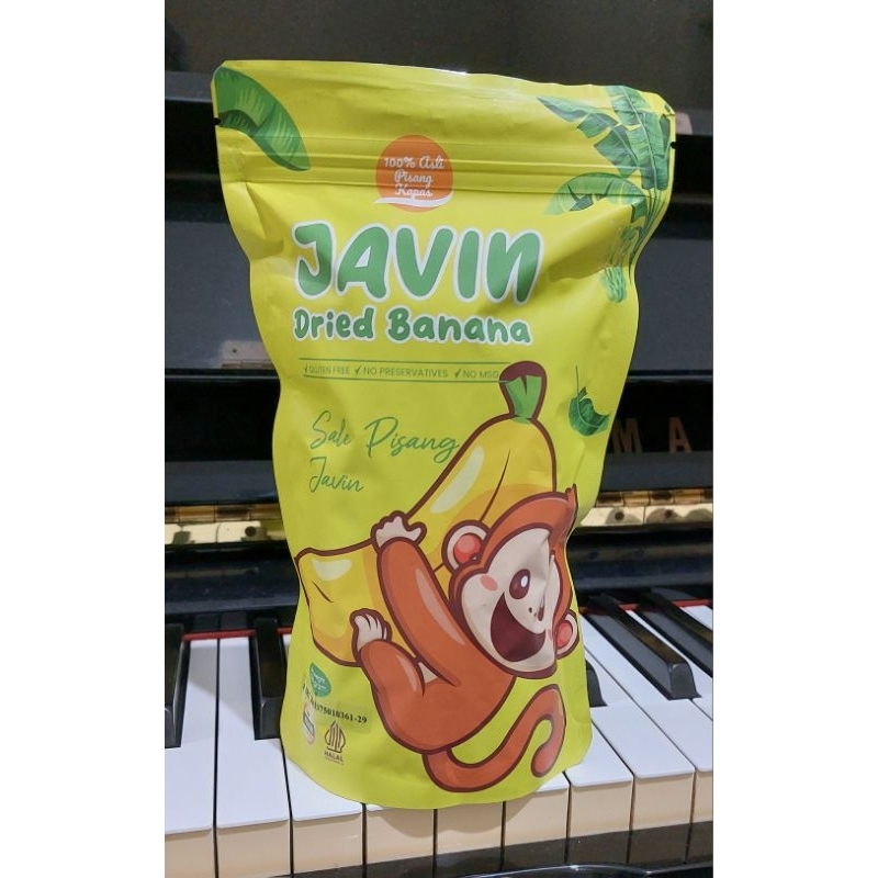 

javin sale pisang kering camilan premium dari pisang kapas gluten free no preservatives no msg
