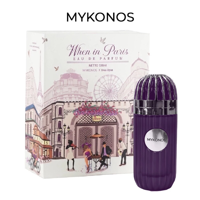 Mykonos When in Paris EDP 100 ML Original Segel