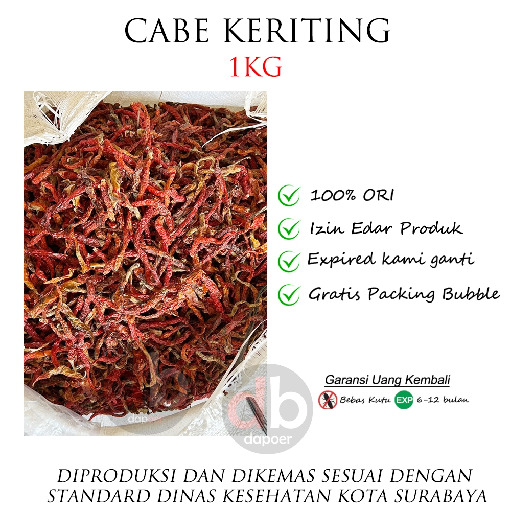 

Cabe Merah Keriting Lokal 1kg