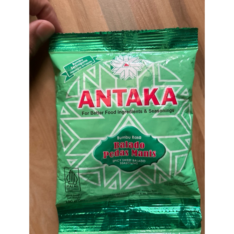 

FLASH SALE Bumbu Tabur Antaka Balado Pedas Manis Ready Stok