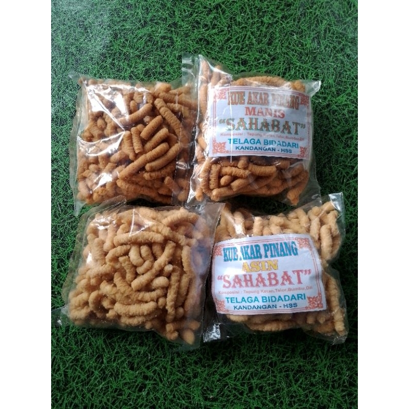 

Kue Akar Pinang Manis & Asin