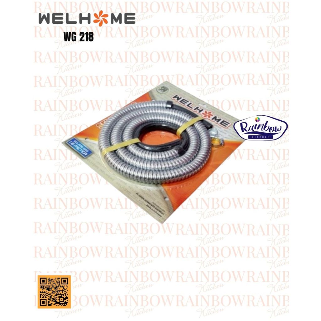 Welhome Selang Gas/Selang Kompor Gas Fleksibel Welhome - WG 218