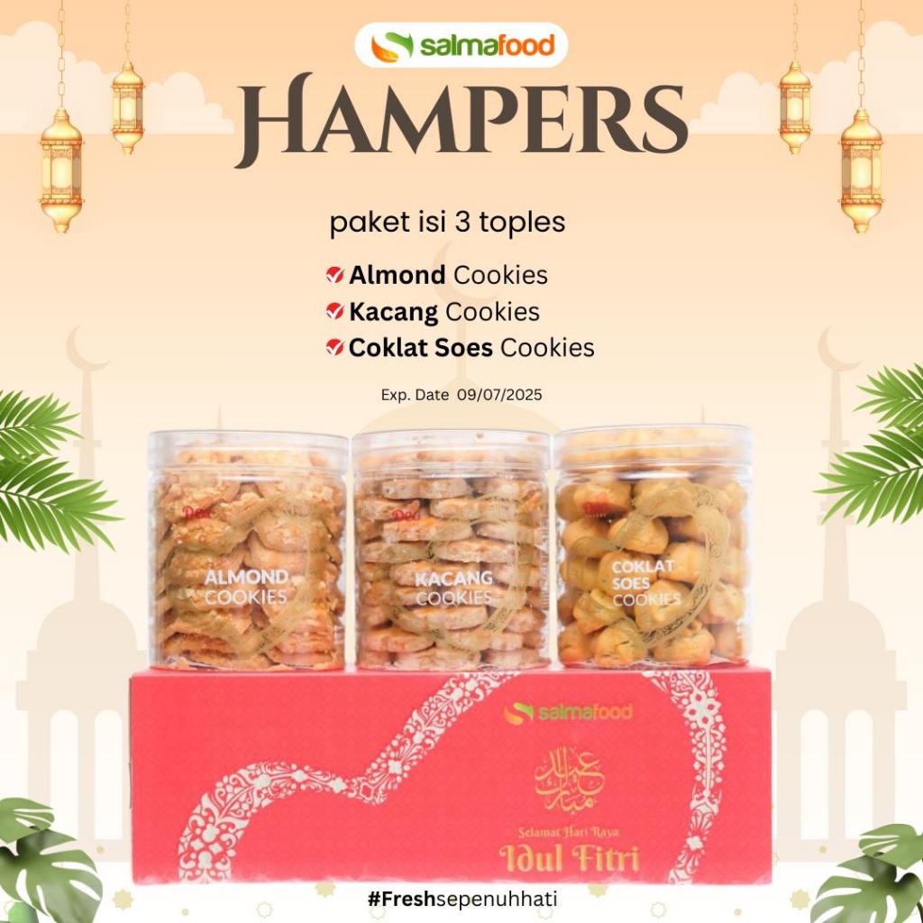 

Dea Bakery Hampers Kue Kering Lebaran Premium Kuker Lebaran Toples