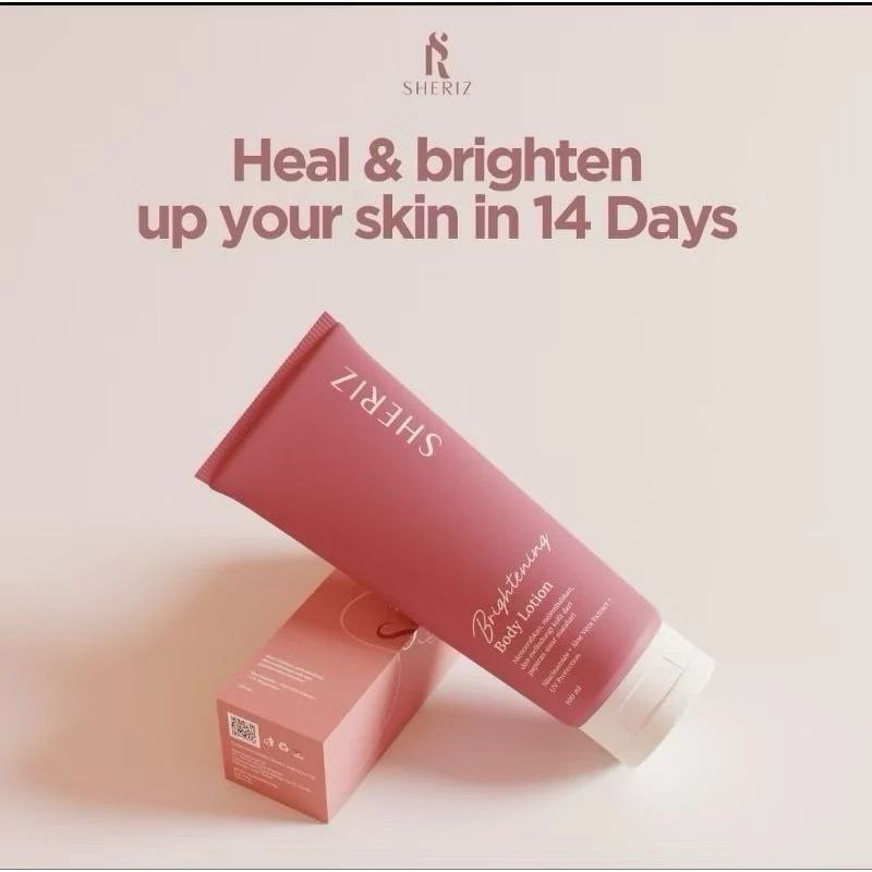 SHERIZ BRIGHTENING BODY LOTION / Sheriz Body Lotion / White Body Booster Sheriz