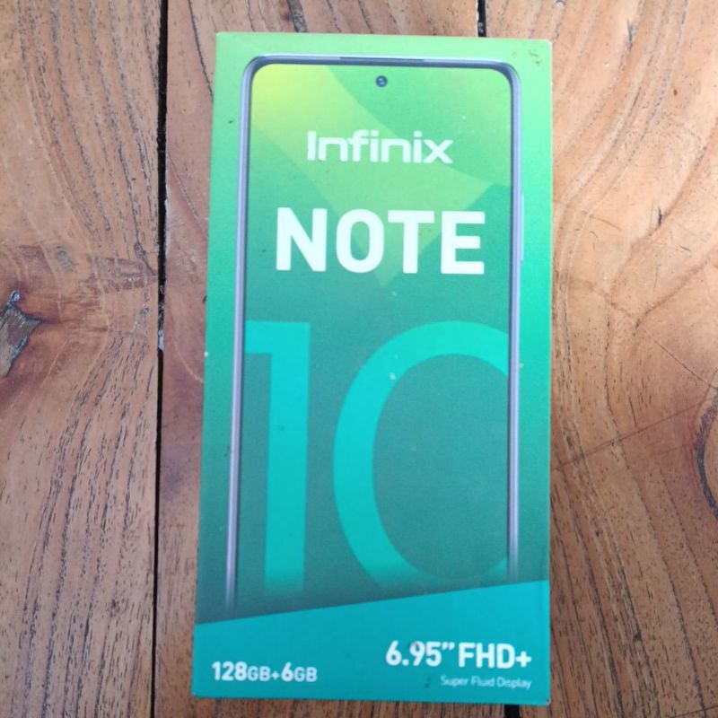 infinix note 10 Ram6/128