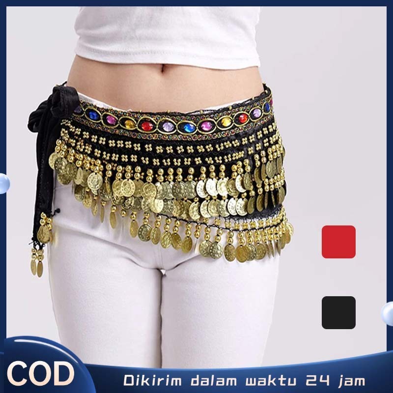 Belly Dance Belt Belly Dance Outfit Belt Belly Dance With Gold Rhinestone Kostum Belly Dance