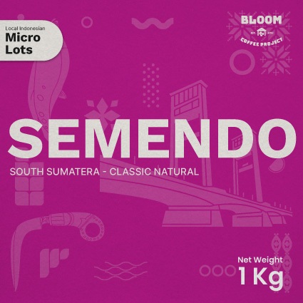 

Biji Kopi Semendo - Classic Natural - South Sumatera - Specialty Grade Coffee Green Beans