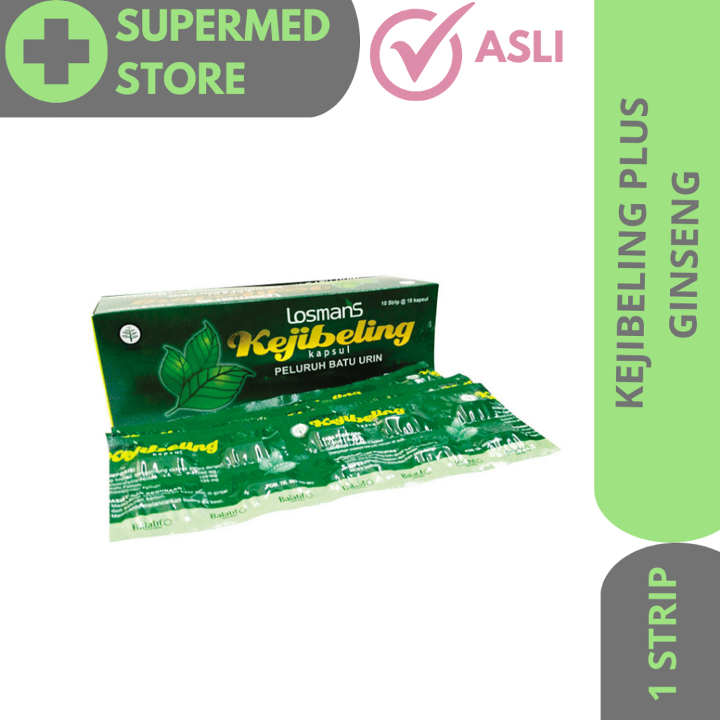 Kejibeling Plus Ginseng Strip Isi 10 Tablet