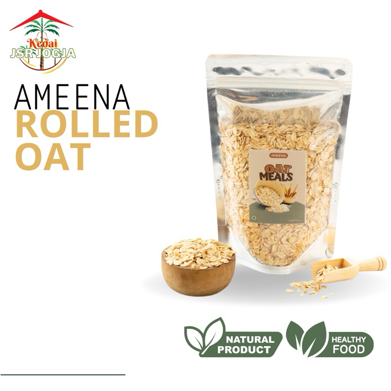 

Rolled Oat 250gr - Oatmeal Sereal Gandum Utuh Original