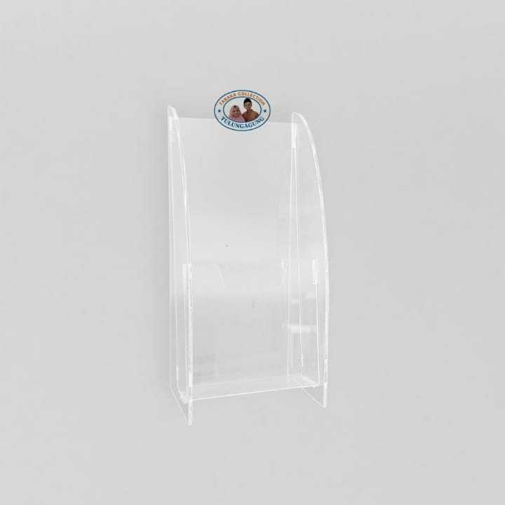 

Tempat Brosur Akrilik 1/3 A4 | Acrylic Tent Holder