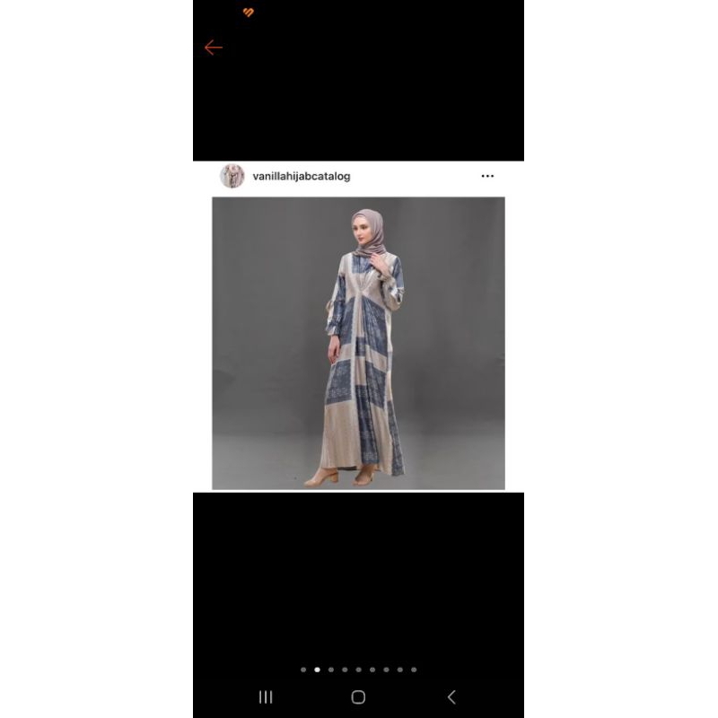 Preloved vanilla hijab