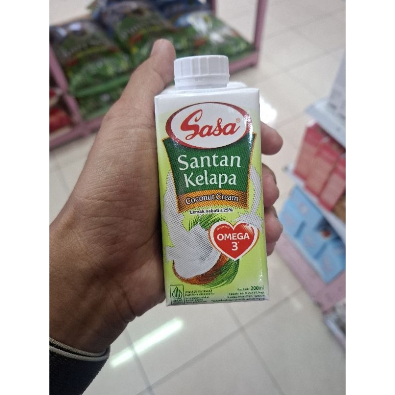 

Sasa Santan Cair 200 Ml