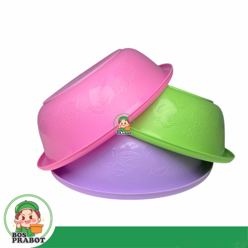 BASKOM BERANAK ISI 3 / BASKOM PINK / BASKOM UNGU / BASKOM PLASTIK BERANAK 3 PCS / BASKOM MINIMALIS