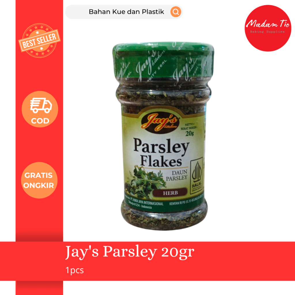 

Jay's Parsley 20 gram 1pcs