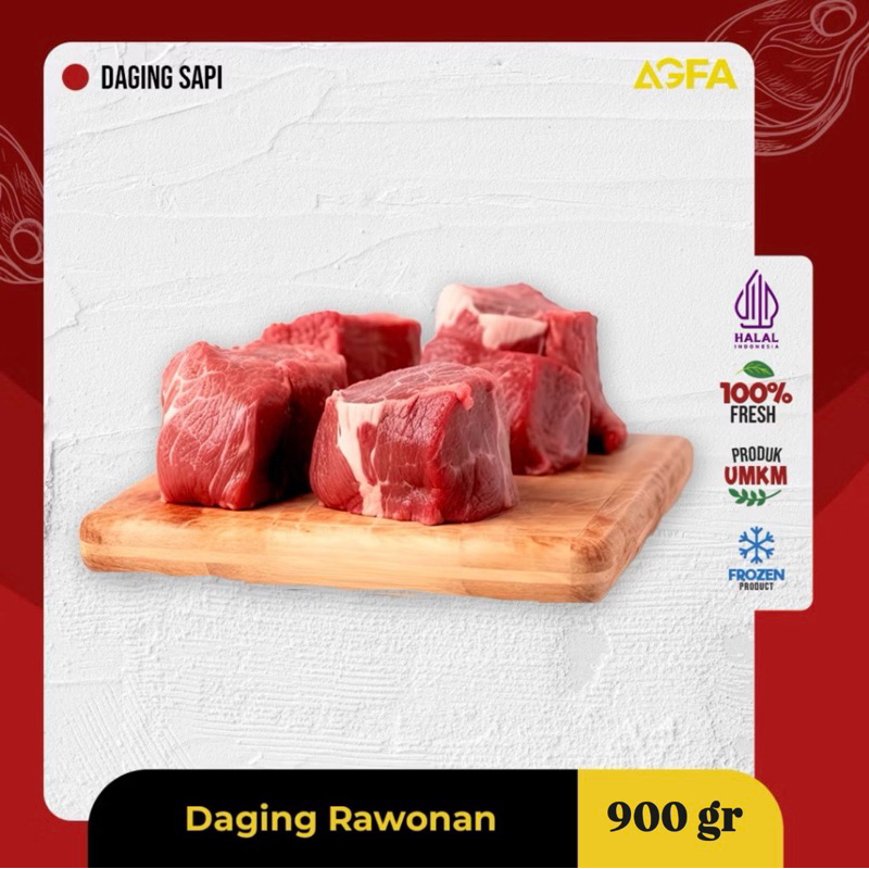 

Daging Rawonan 900gr / Daging Rawon 1kg / Rawon / Daging Rawon / Daging Rawonan / Daging Empuk / Daging Halal / Daging Sidoarjo / Daging Surabaya