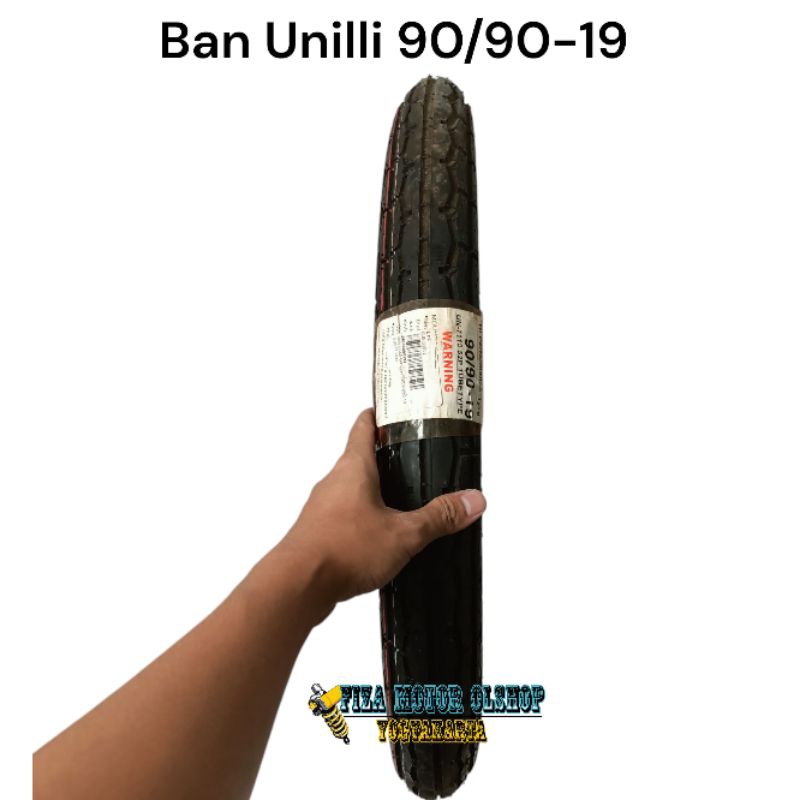 Ban Unilli 90/90-19 Ban 90/90 Ring 19 Ban Motor Custom Motor Klasik Harley Davidson Japstyle
