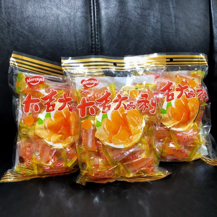 

NARAYA Permen Jelly Jeruk Mandarin 500gr HALAL