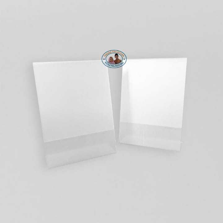 

Tempat Brosur Akrilik A6 / Acrylic Tent Holder 2 Sisi